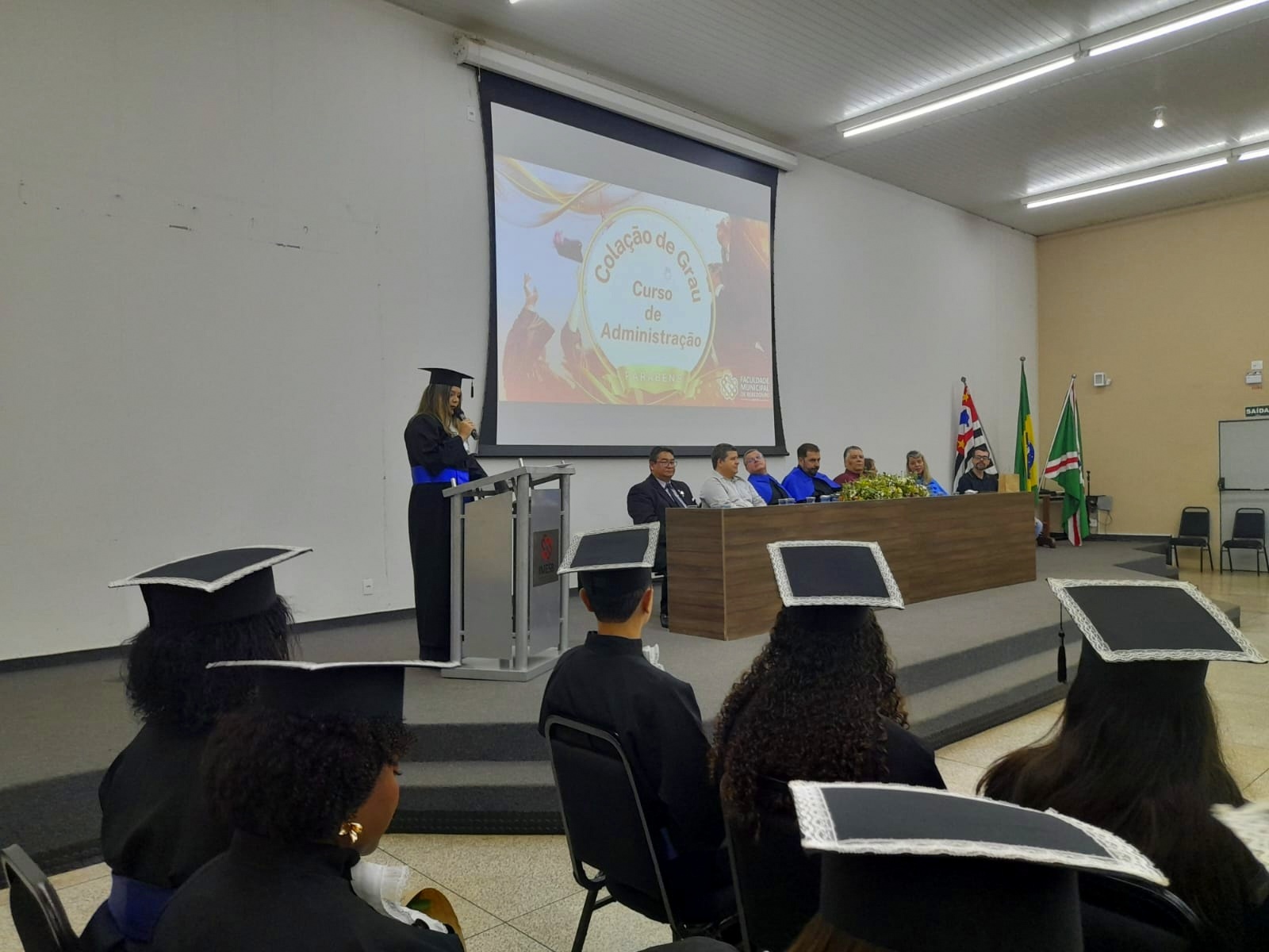 Formatura da 33ª turma de Administração